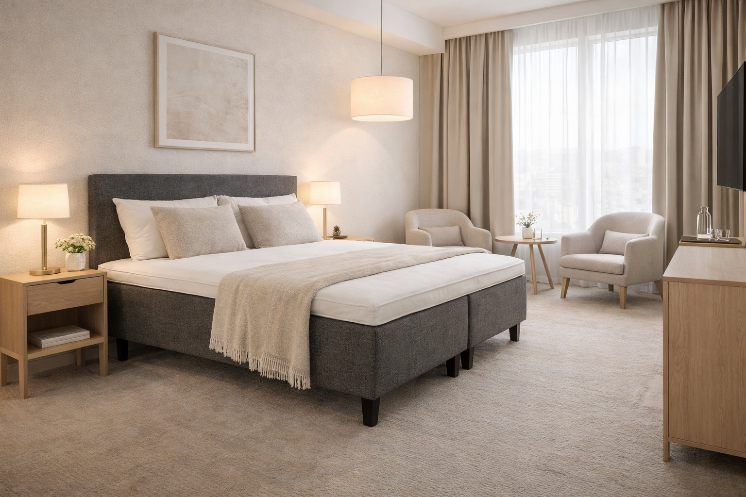 Lakeus Pocket 5-vyöhykkeinen runkosänky 180x200