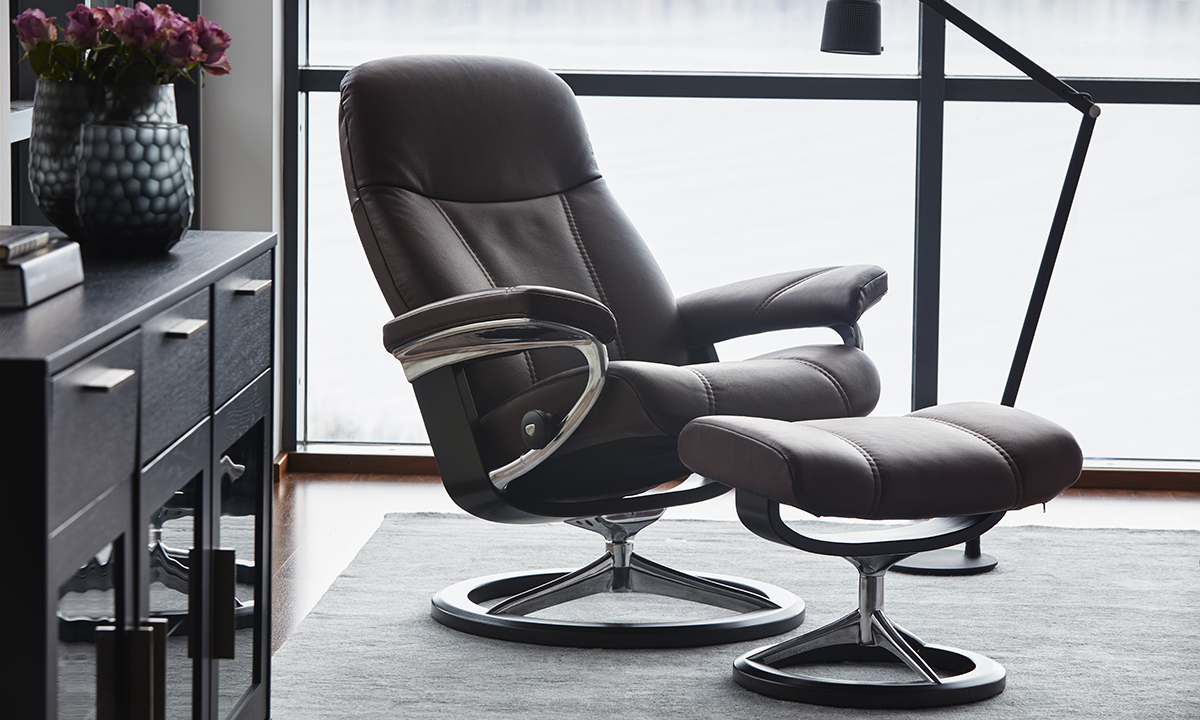 Stressless® Consul (M) nojatuoli + rahi - Image 5