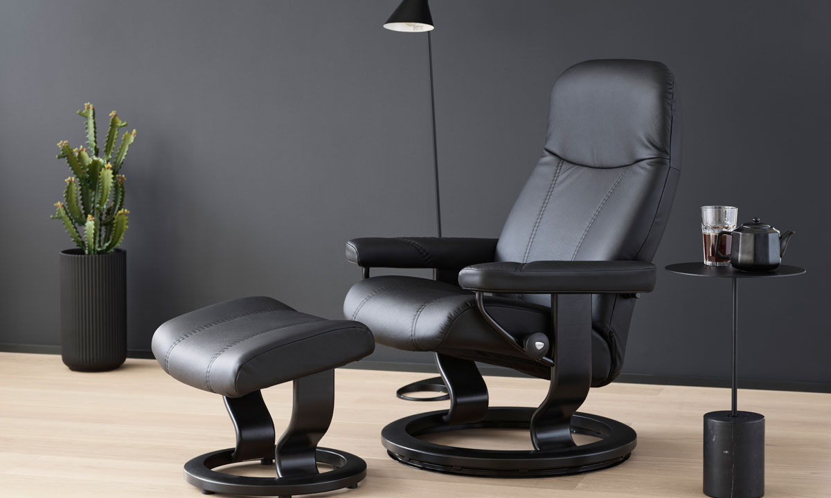 Stressless® Consul (M) nojatuoli + rahi - Image 4