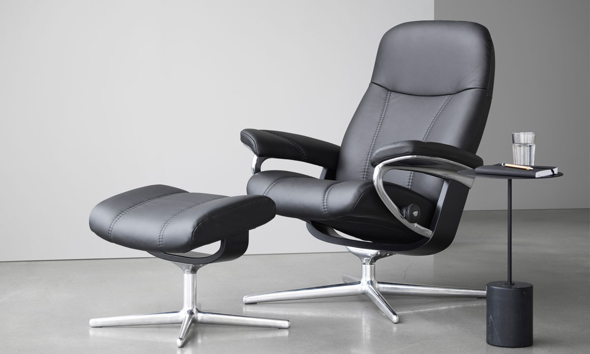 Stressless® Consul (M) nojatuoli + rahi - Image 3