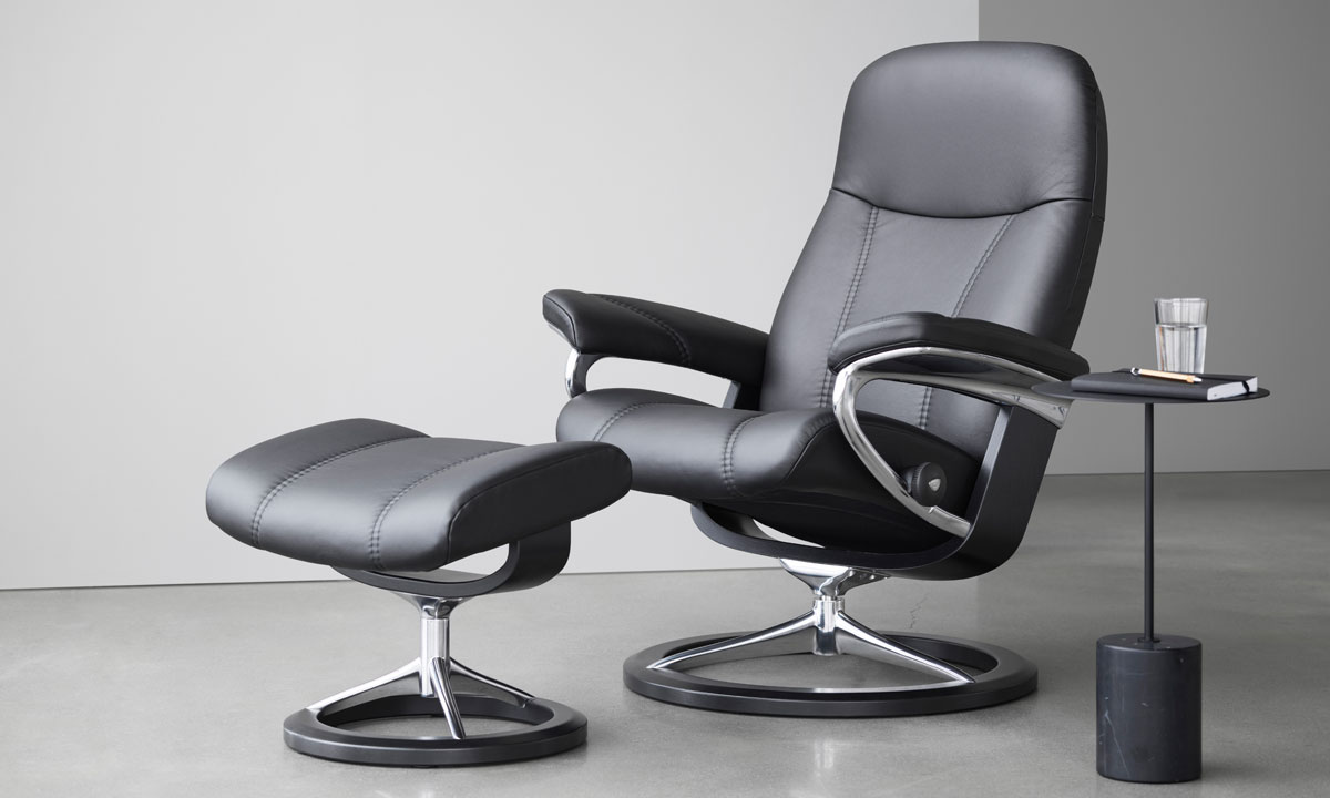 Stressless® Consul (M) nojatuoli + rahi - Image 2