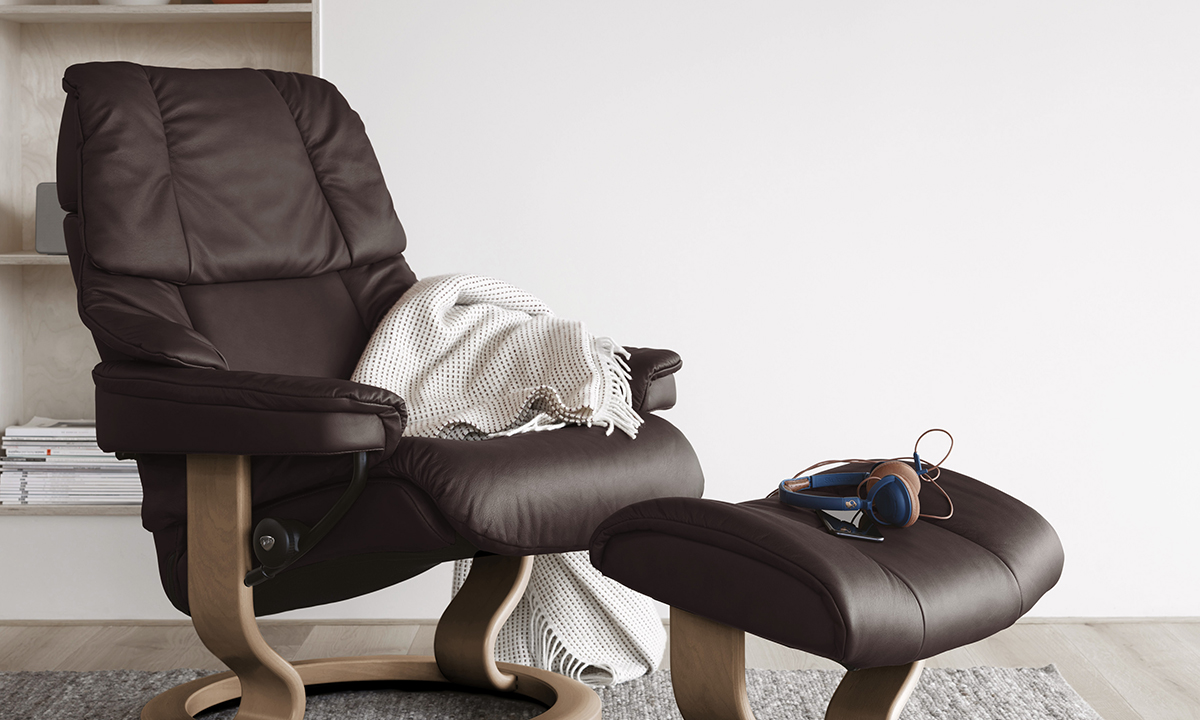 Stressless® Reno (M) nojatuoli + rahi - Image 2